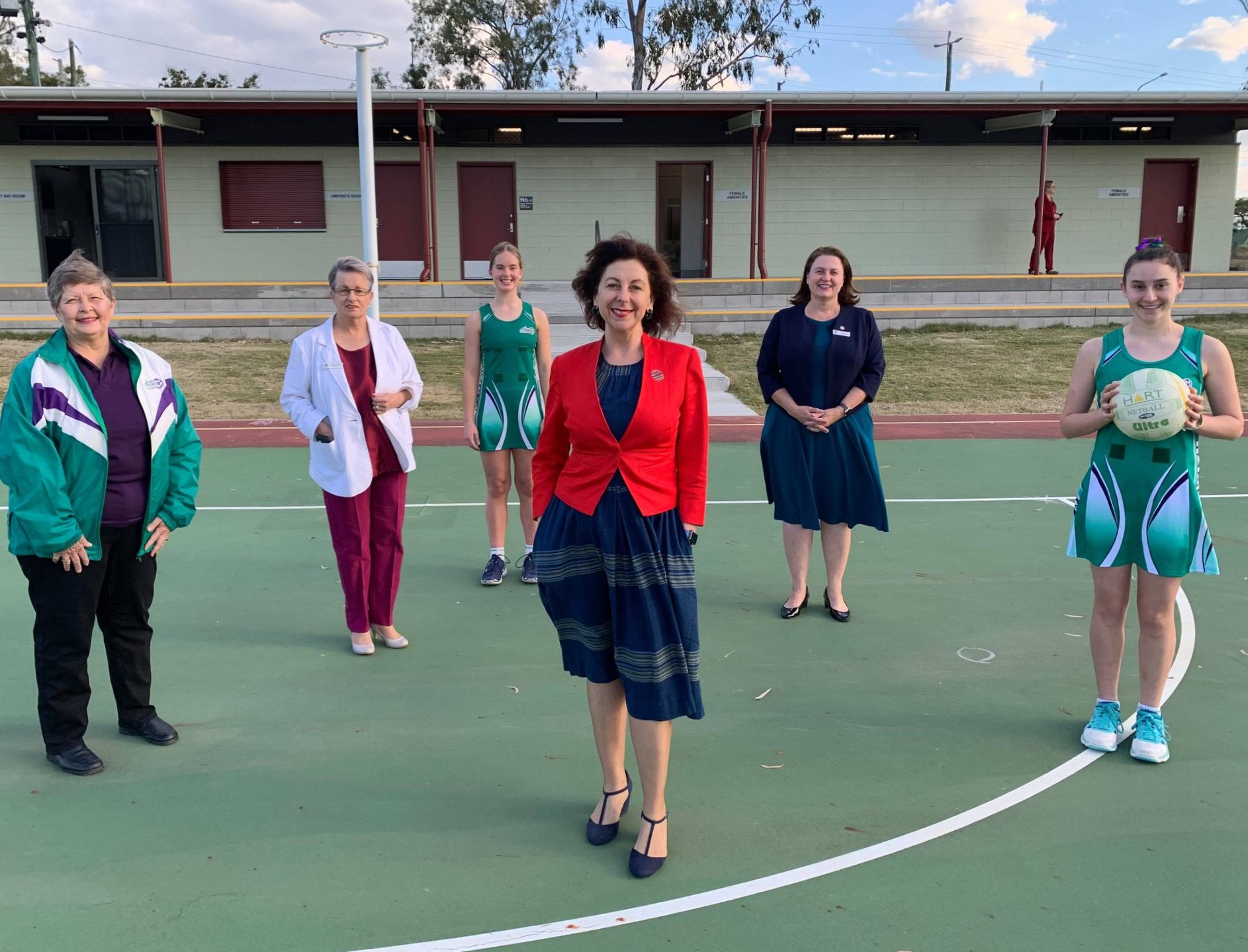 Ipswich netballers flush with new amenities Main Image