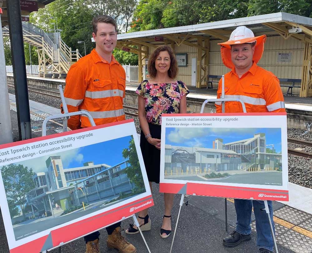 New look for East Ipswich Station
